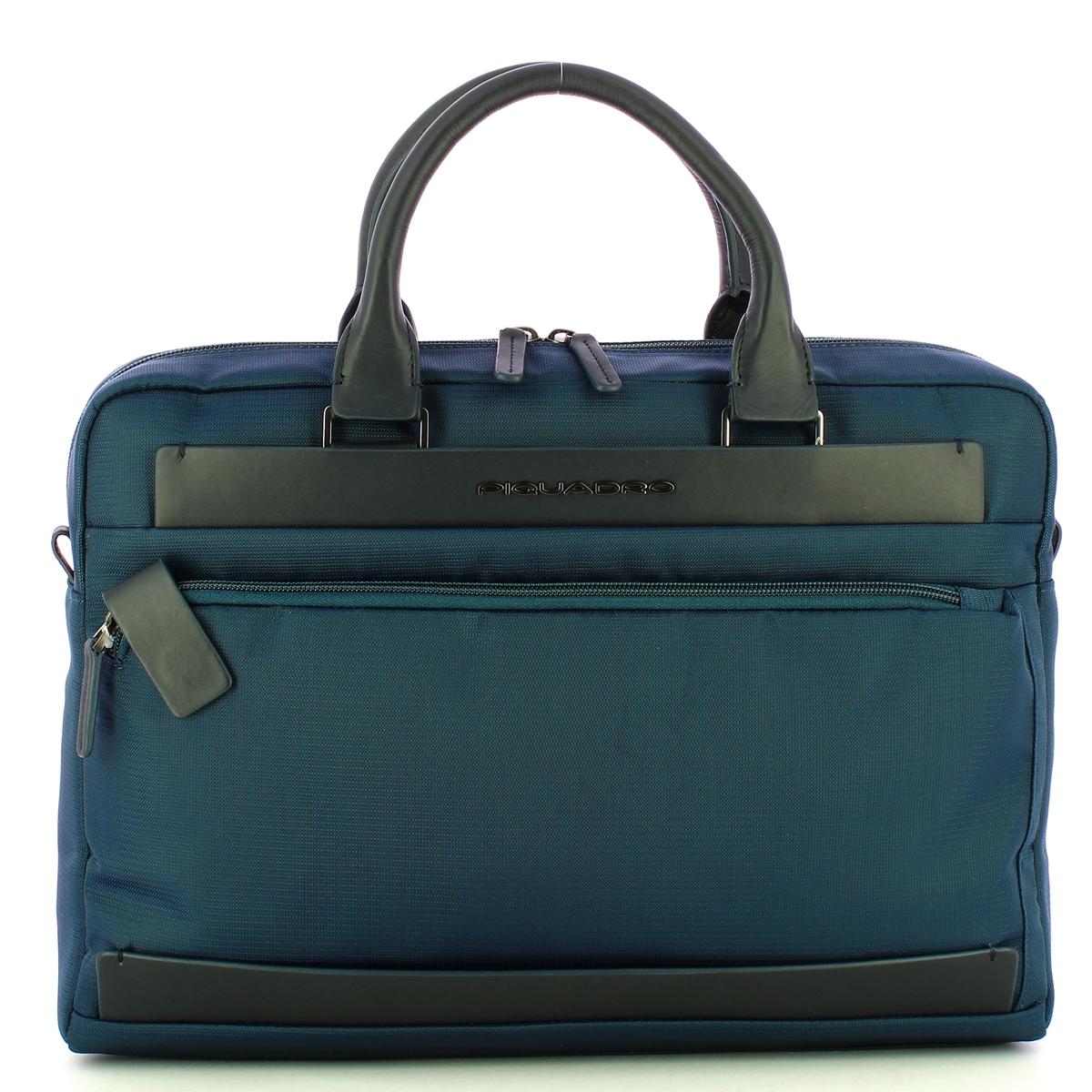 Piquadro Cartella Porta PC Klout 14" Blu5 - 1