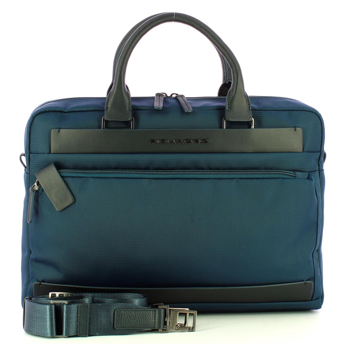 Piquadro Cartella Porta PC Klout 14" Blu5 - 4