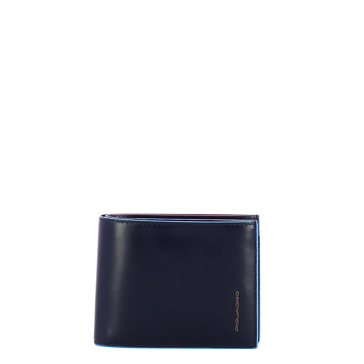 Piquadro Portafoglio con portamonete Blue Square Blu2 - 1