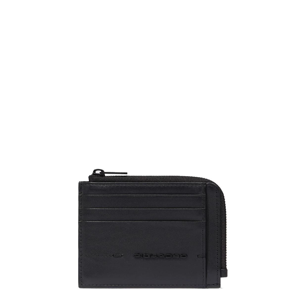 Piquadro Bustina porta monete RFID Nero - 1