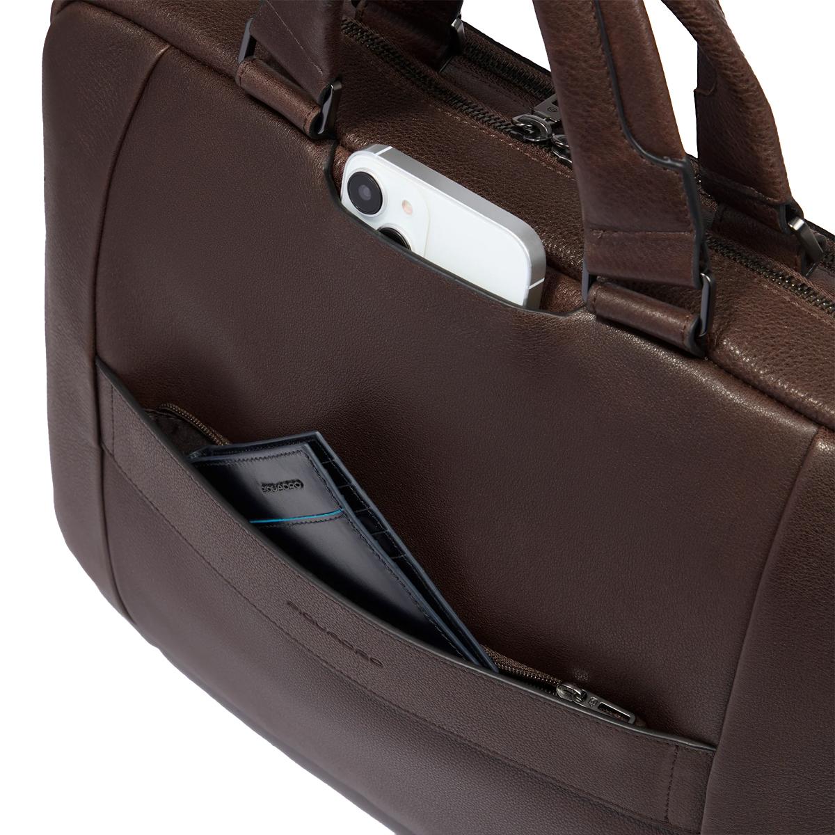 Piquadro Cartella Hedley Porta PC 15.6 Testa Moro - 4