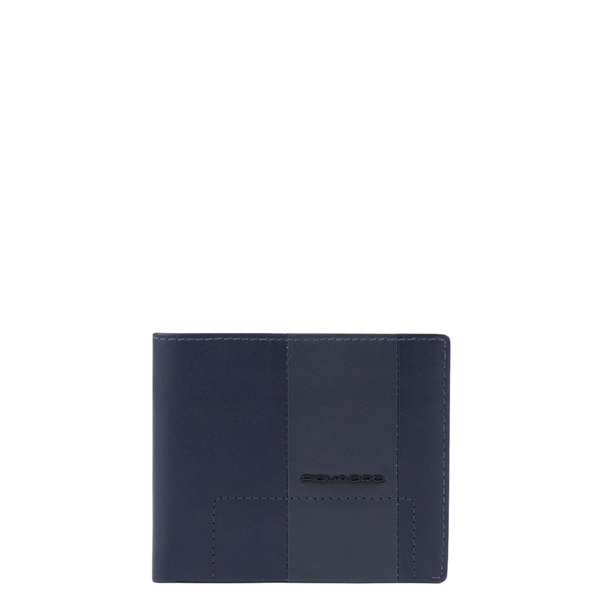 Piquadro Portafogo con porta documenti Finn Blu - 1