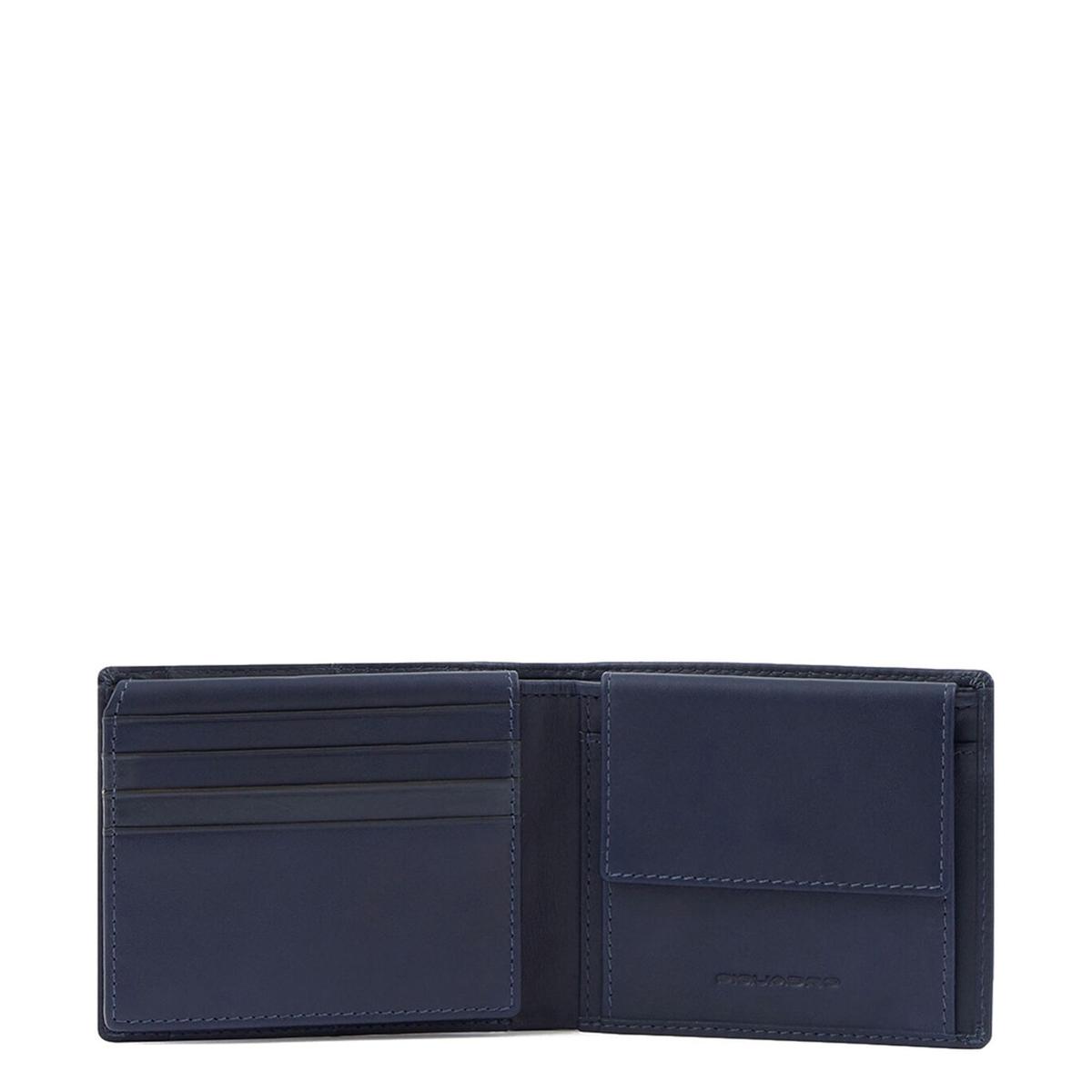 Piquadro Portafogo con porta documenti Finn Blu - 3
