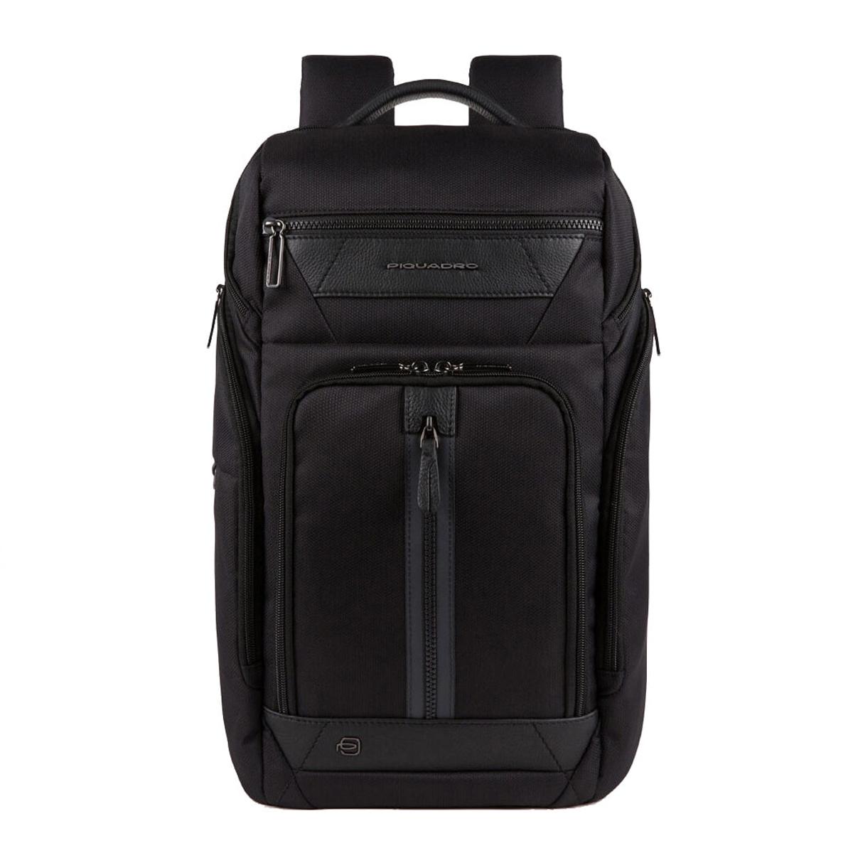 Piquadro Zaino Porta PC in tessuto riciclato Trakai 15.6 - 1