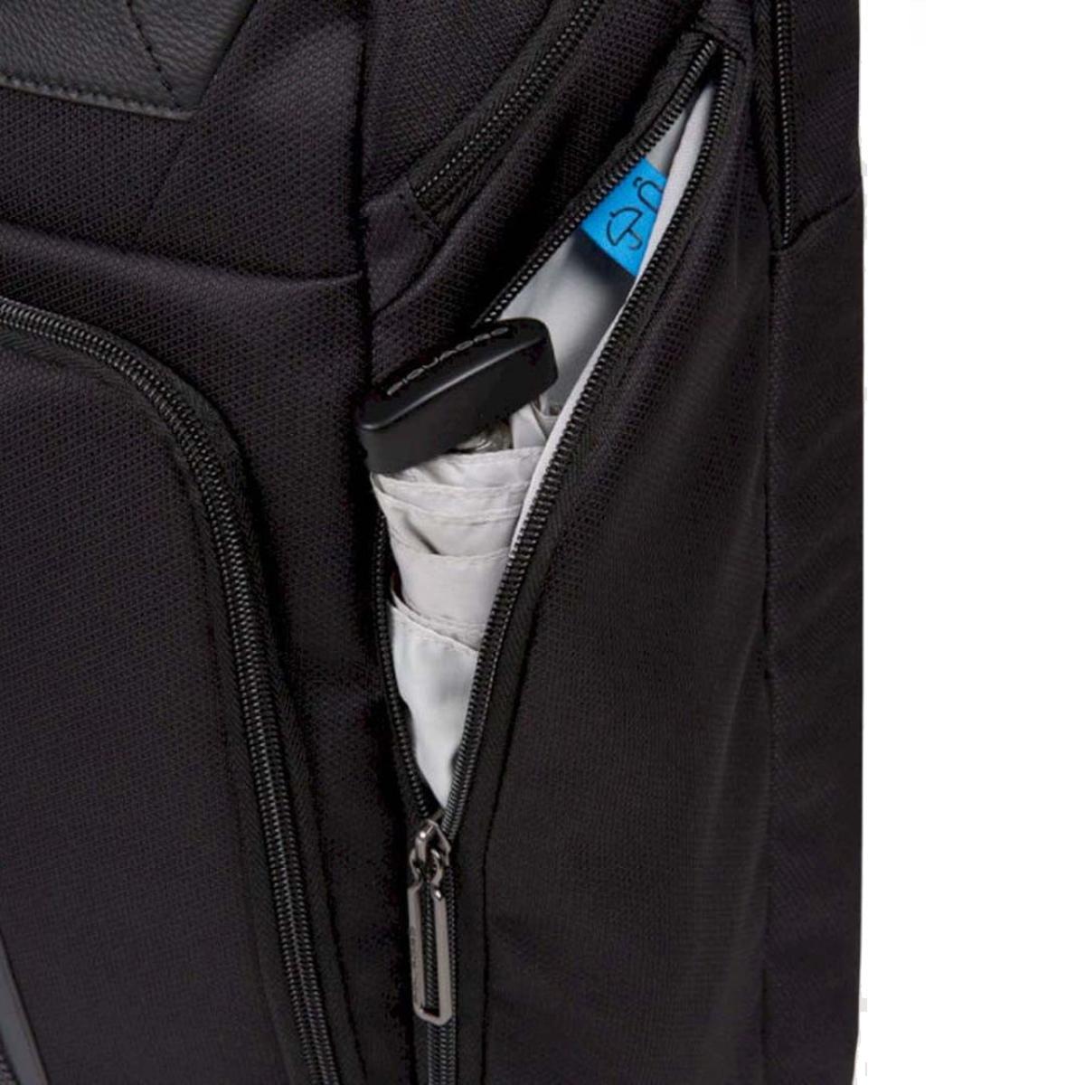 Piquadro Zaino Porta PC in tessuto riciclato Trakai 15.6 - 3