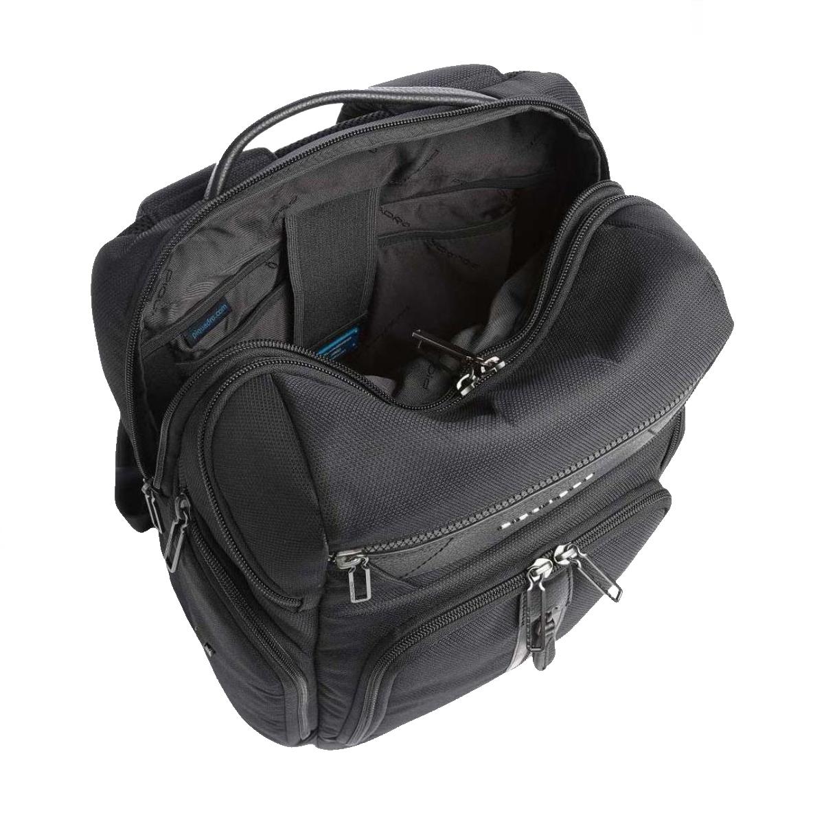 Piquadro Zaino Porta PC in tessuto riciclato Trakai 15.6 - 5