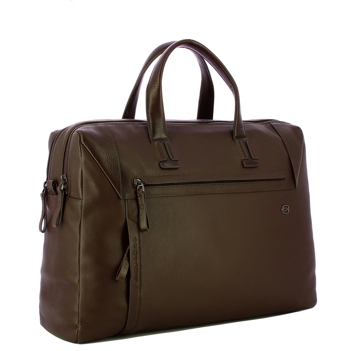 Piquadro Cartella Porta PC Pan Testa di moro - 2