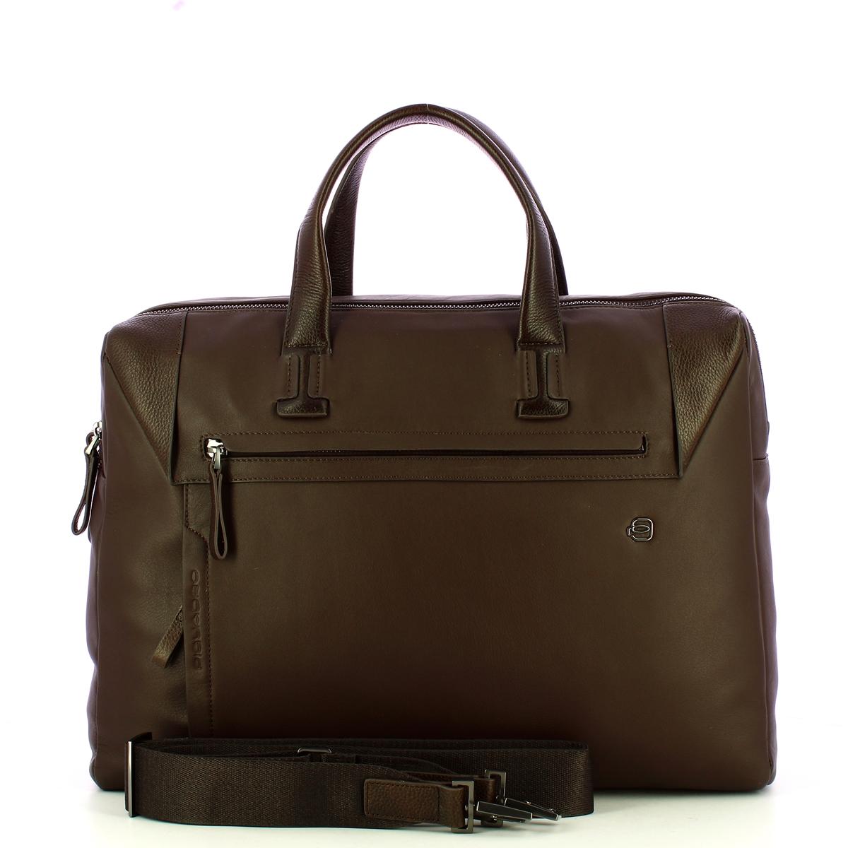 Piquadro Cartella Porta PC Pan Testa di moro - 4