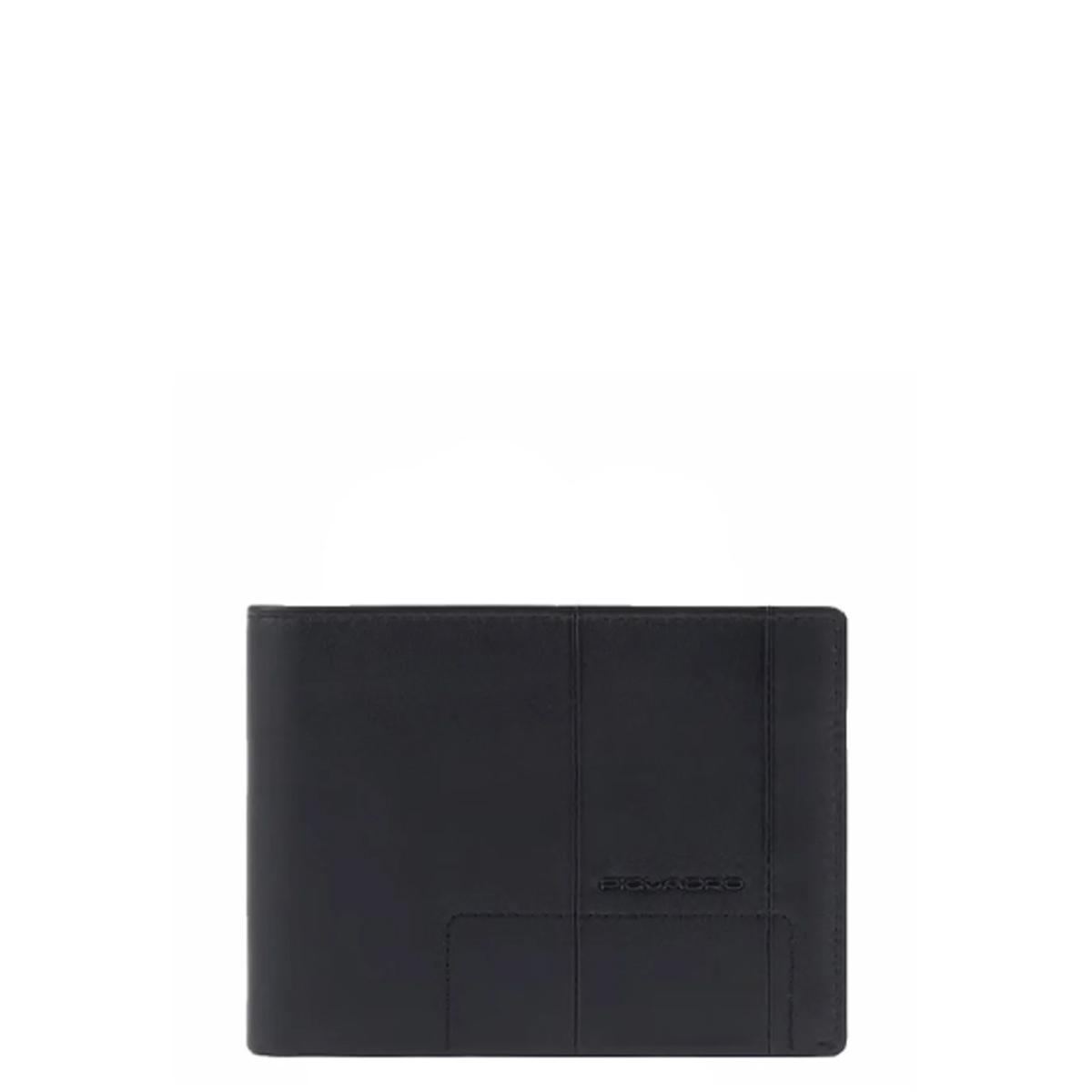 Piquadro Portafoglio con portadocumenti Finn Nero - 1