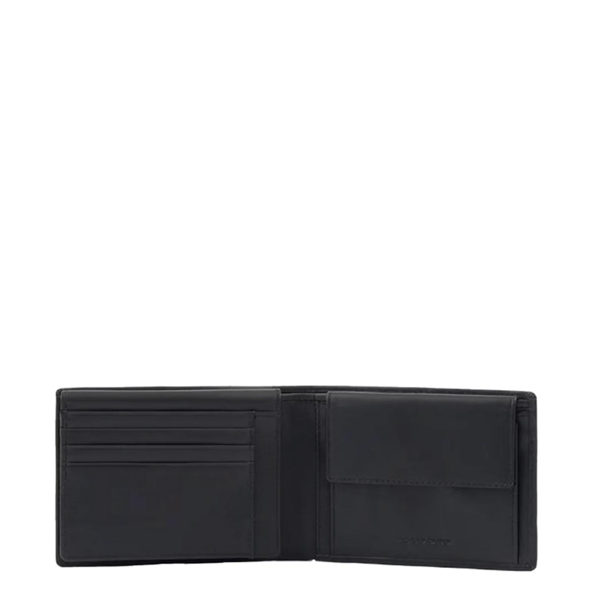 Piquadro Portafoglio con portadocumenti Finn Nero - 2