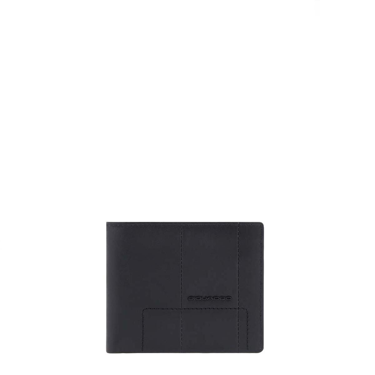 Piquadro Portafogo con porta documenti Finn Nero - 1