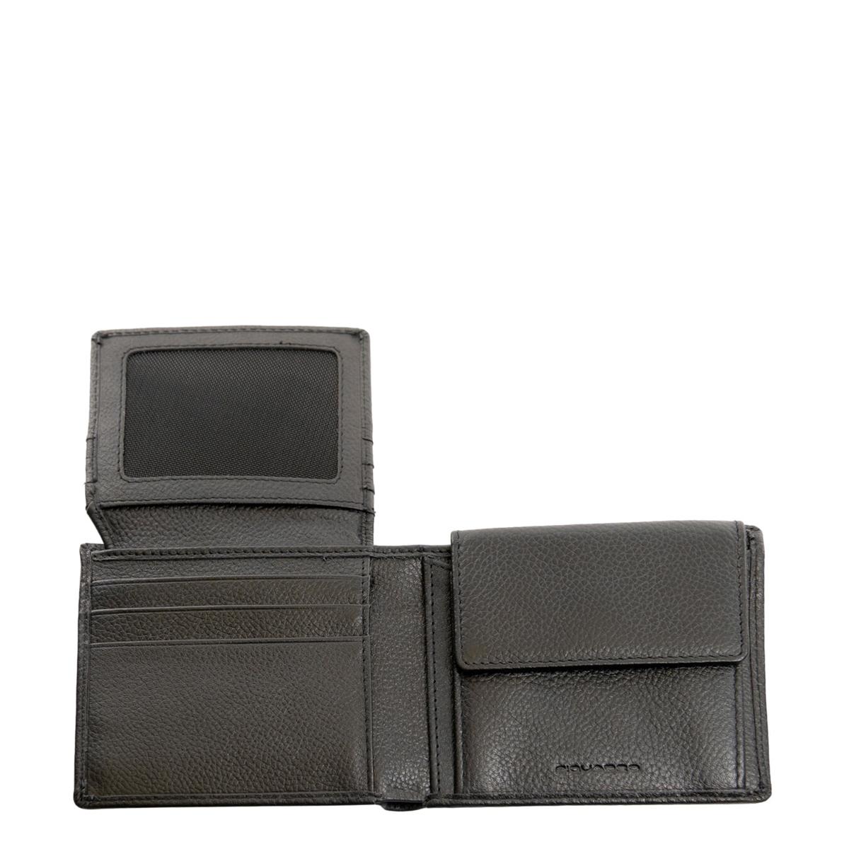 Piquadro Portafoglio con portamonete Nero - 4
