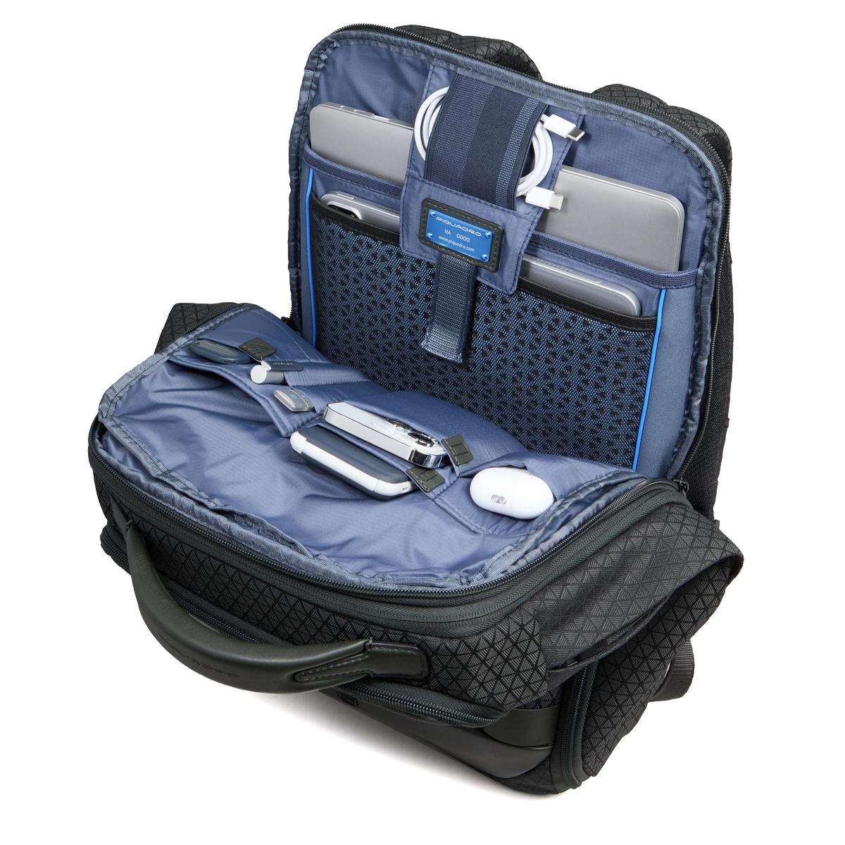 Piquadro Zaino Hexagon Porta PC 15.6 Verde - 8