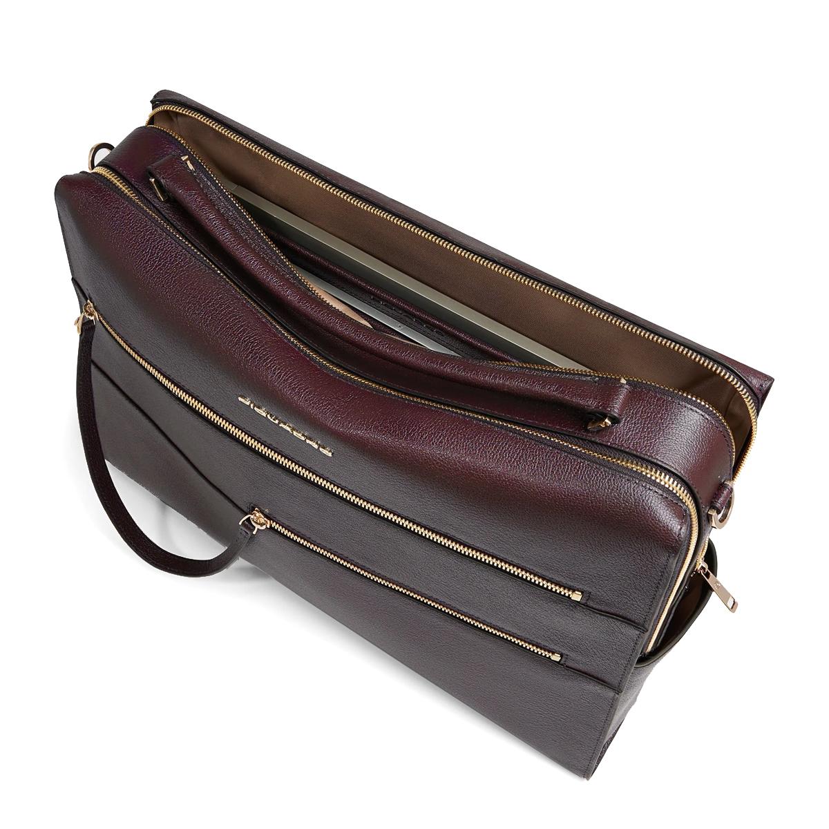 Piquadro Borsa Porta PC Patricia 15.6 Bordeaux - 5