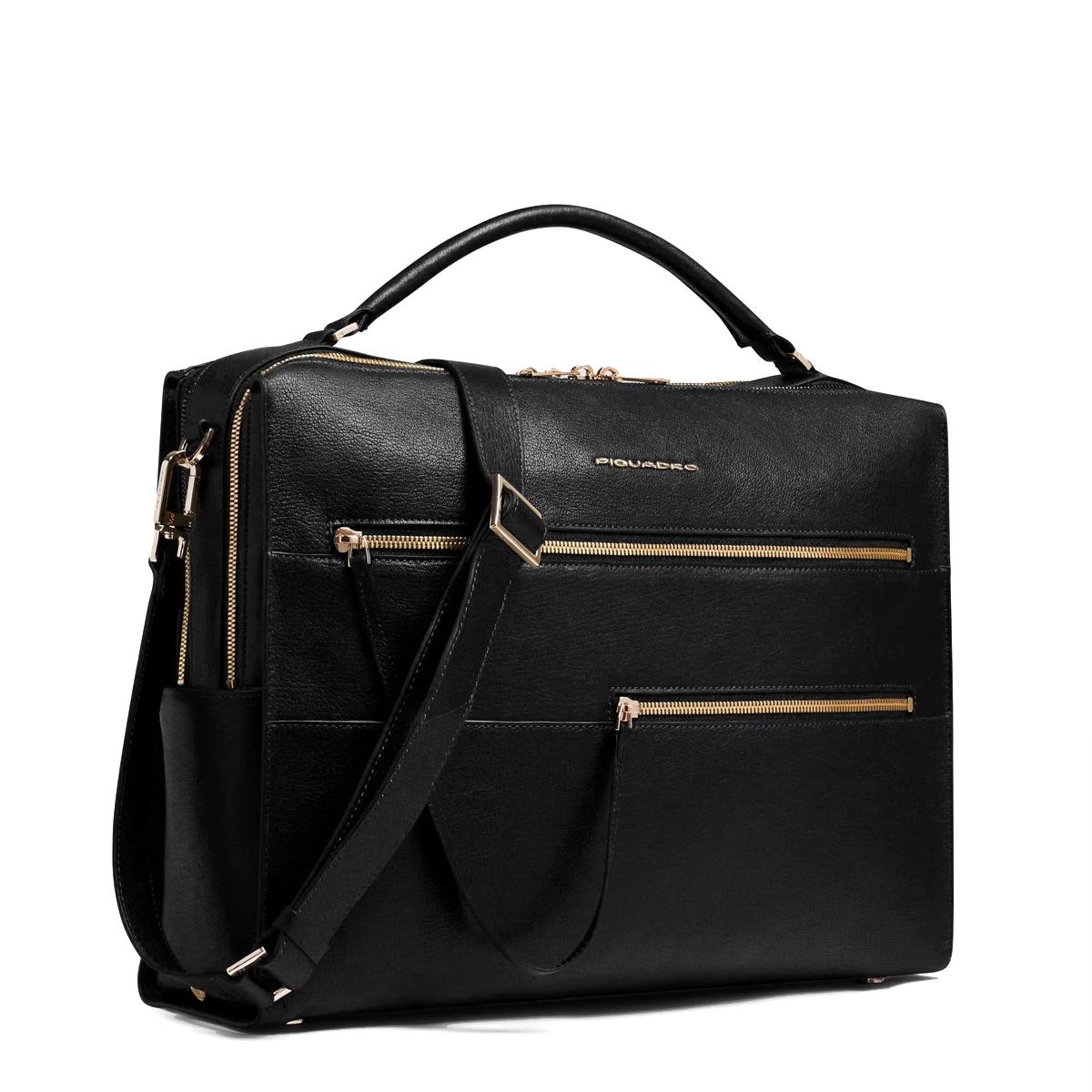 Piquadro Borsa Porta PC Patricia 15.6 Nero - 2