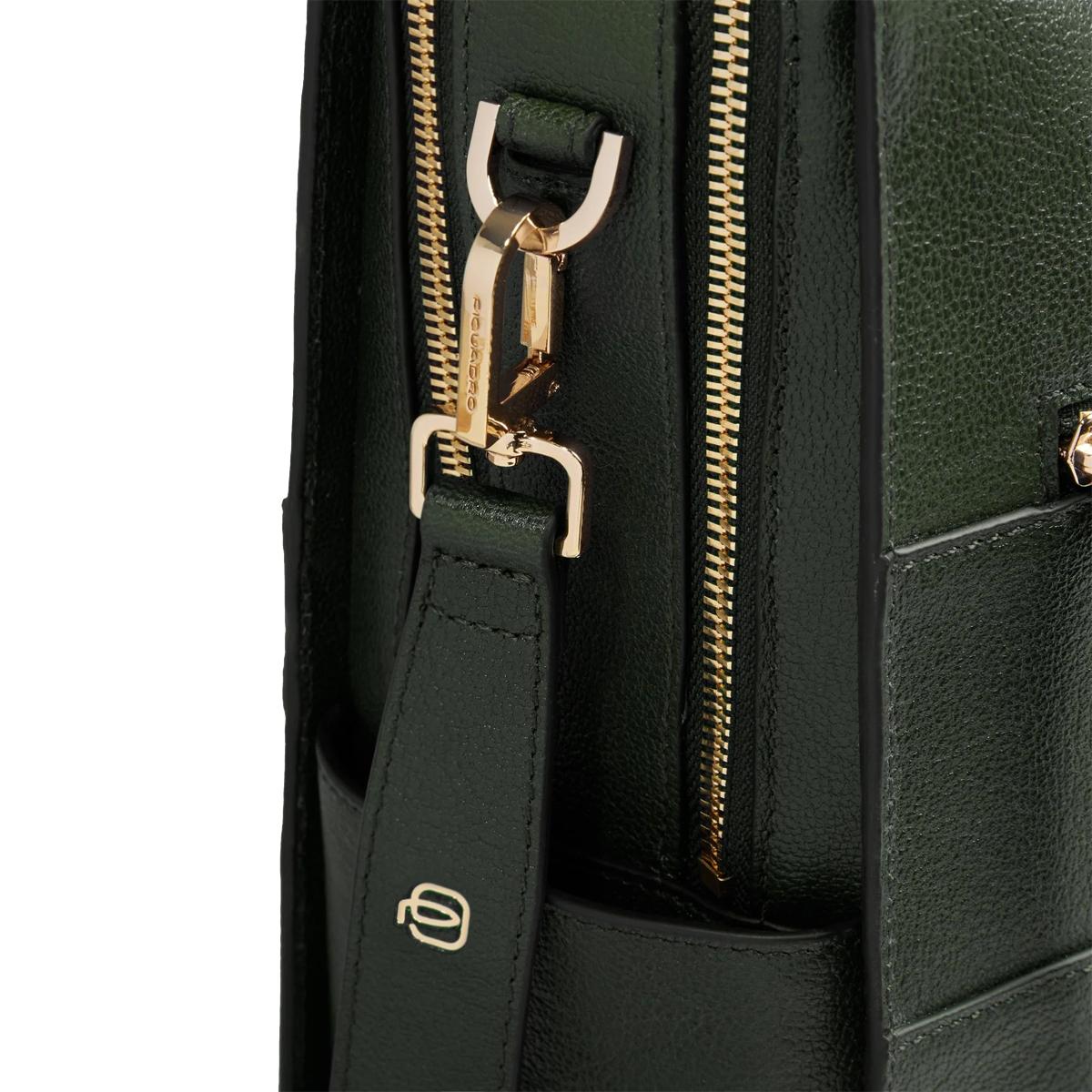 Piquadro Borsa Porta PC Patricia 15.6 Verde - 6