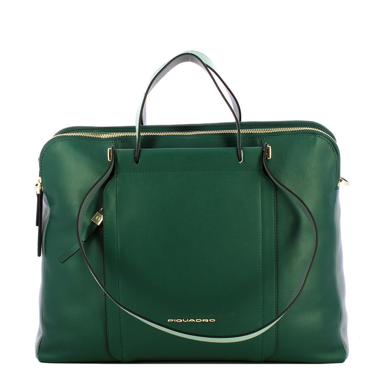 Piquadro Circle 15" Ottanio Avio Laptop Briefcase - 1