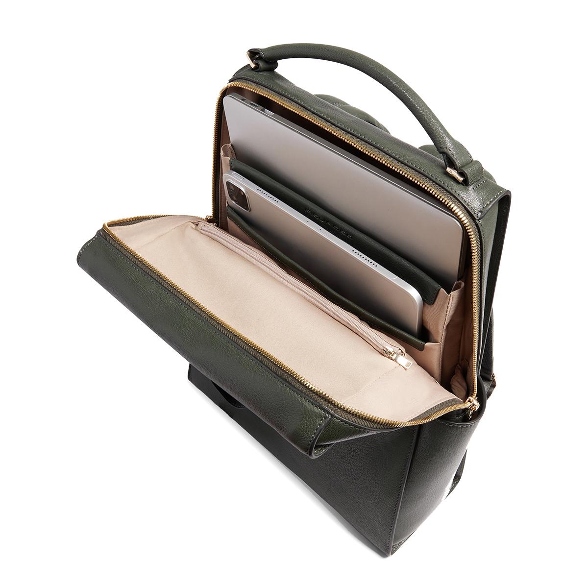 Piquadro Zaino Porta PC Patricia 14.0 Verde - 6