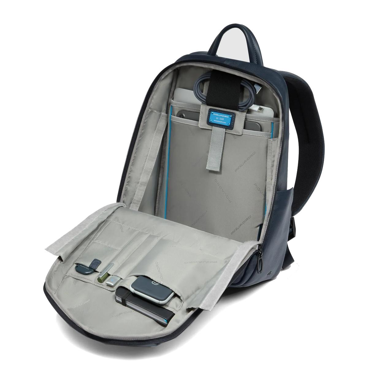 Piquadro Zaino Russel Porta PC 13.0 Blu - 6