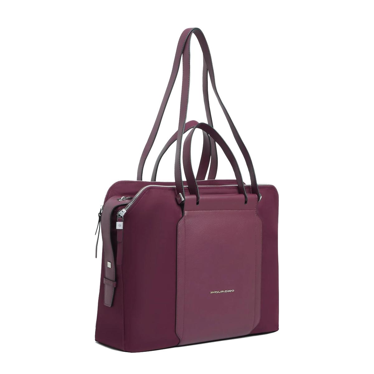 Piquadro Cartella Lyra Porta PC 14 Bordeaux - 2