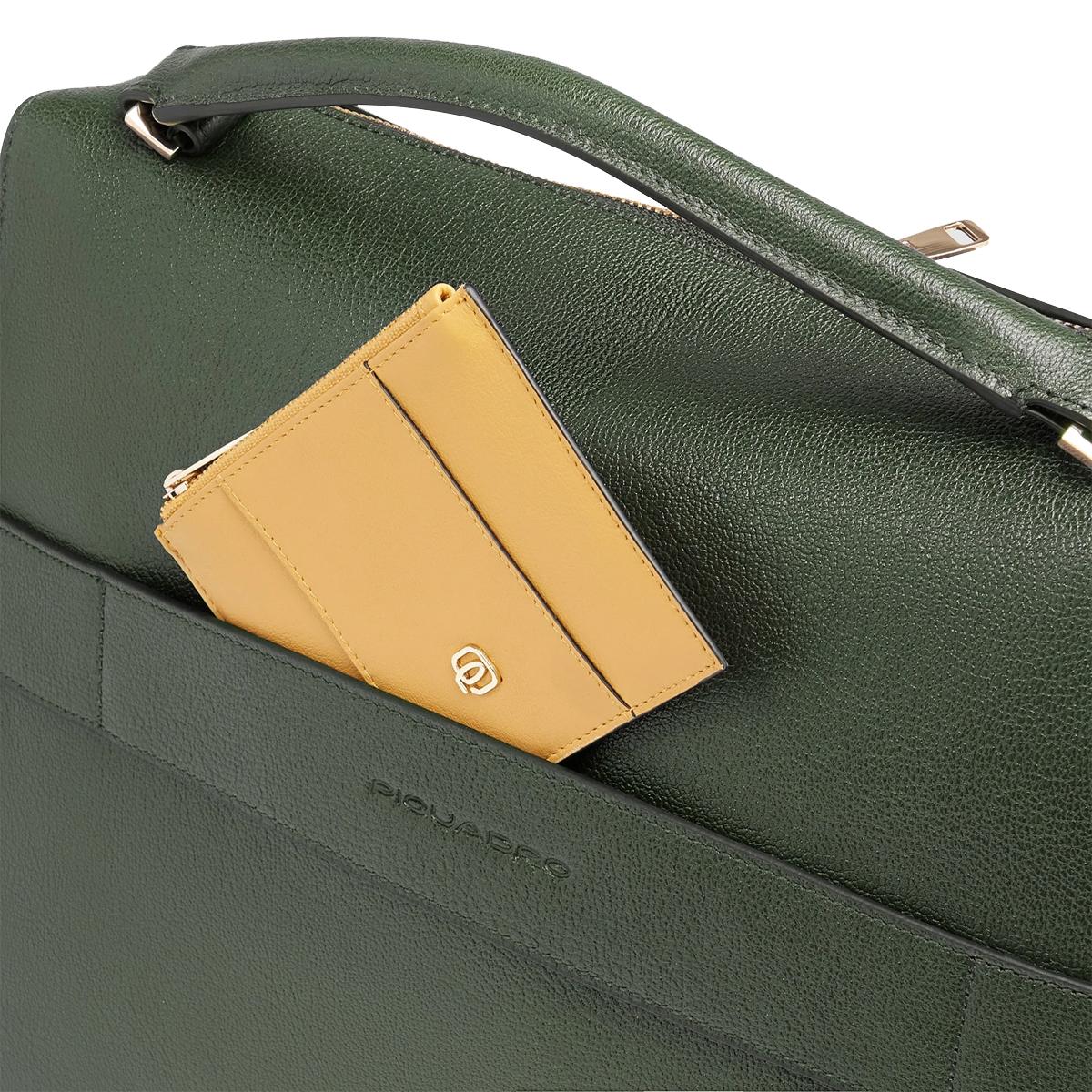 Piquadro Borsa Porta PC Patricia 14.0 Verde - 4
