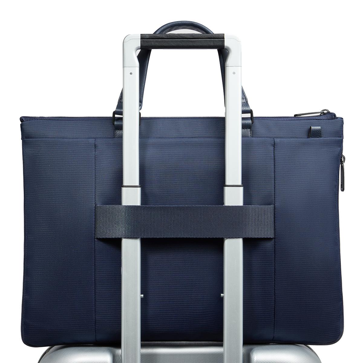 Piquadro Cartella Espandibile Marcel Porta PC 15.6 Blu - 3