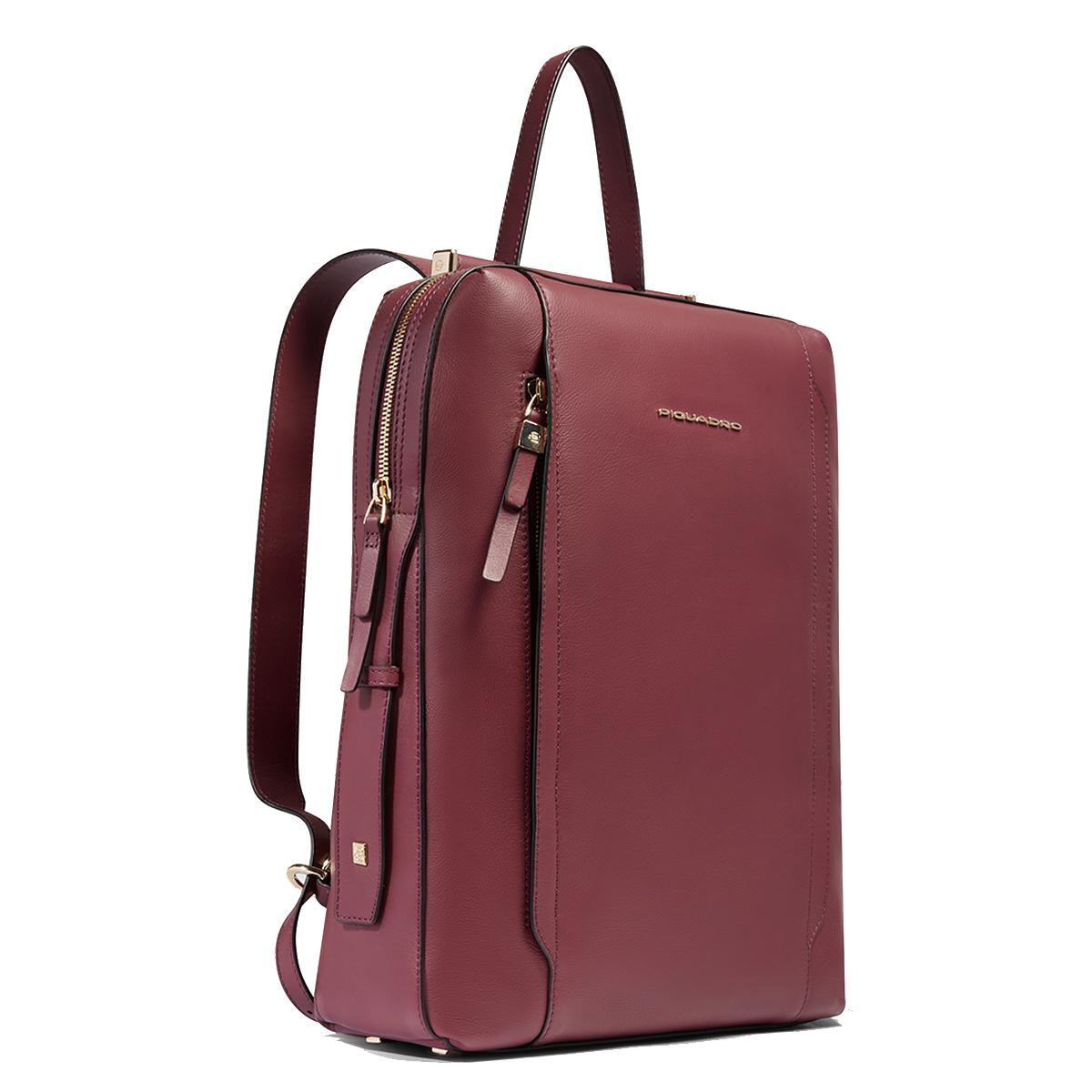 Piquadro Zaino Circle Porta PC 14" Bordeaux - 2