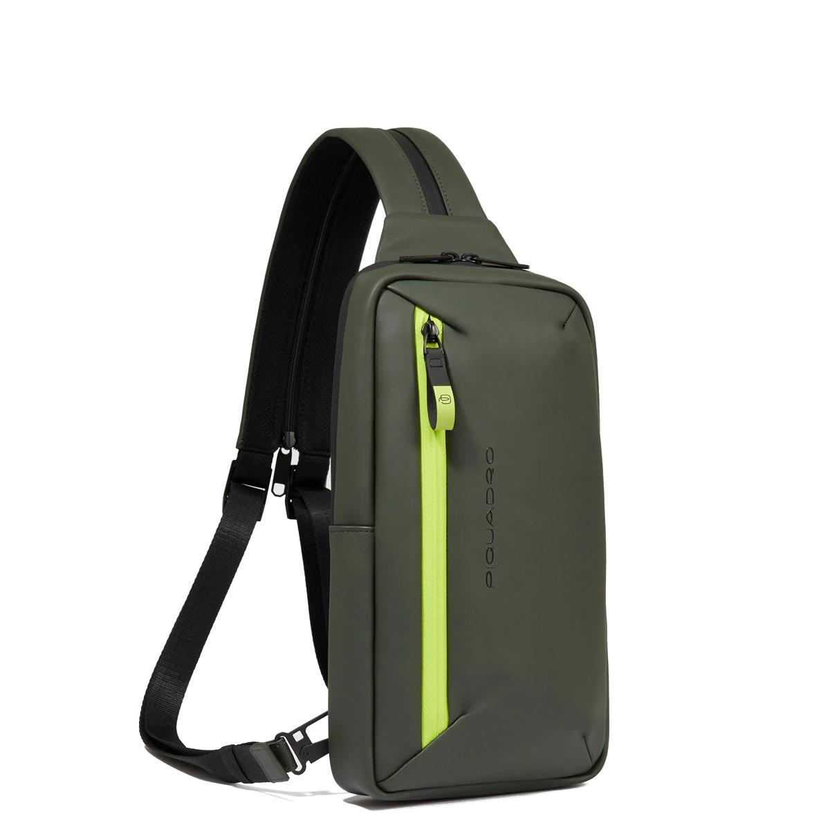 Piquadro Monospalla Corner 2.0 Verde - 2