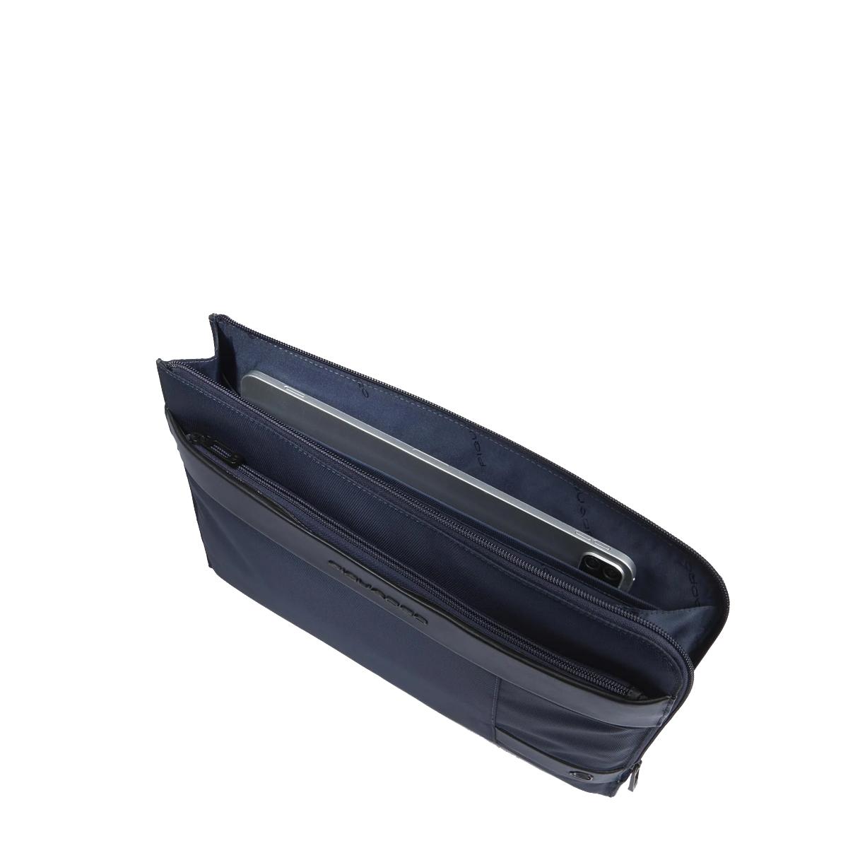 Piquadro Custodia Porta PC 13.3 Blu - 4