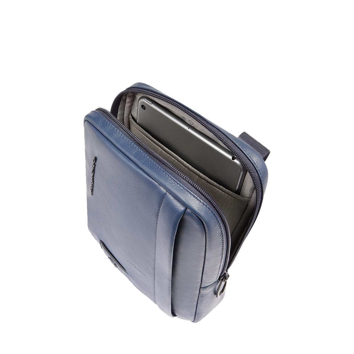Piquadro Borsello Russel Porta Mini Tablet Blu - 6