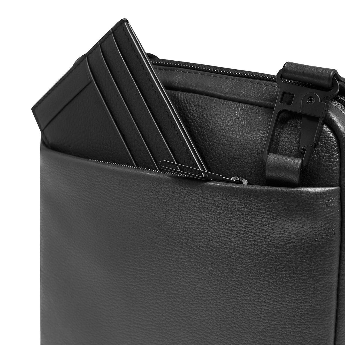 Piquadro Borsello Russel Porta Mini Tablet Nero - 5