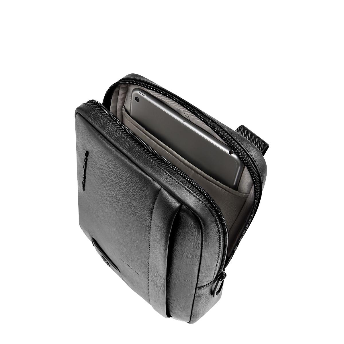 Piquadro Borsello Russel Porta Mini Tablet Nero - 6