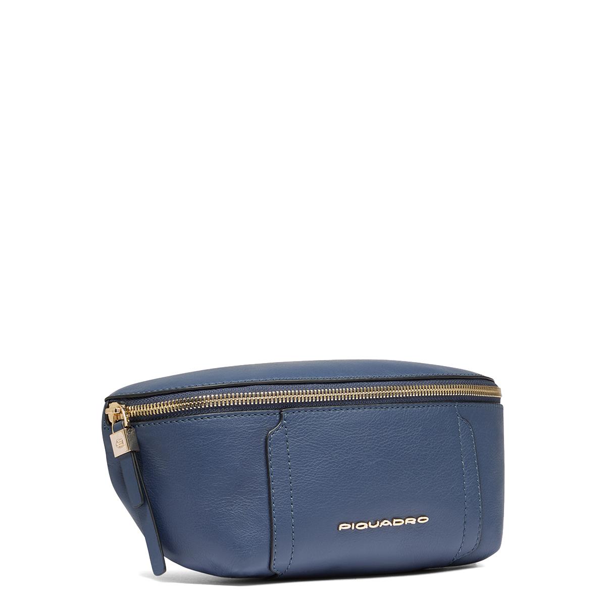 Piquadro Marsupio Donna Circle Blu - 2