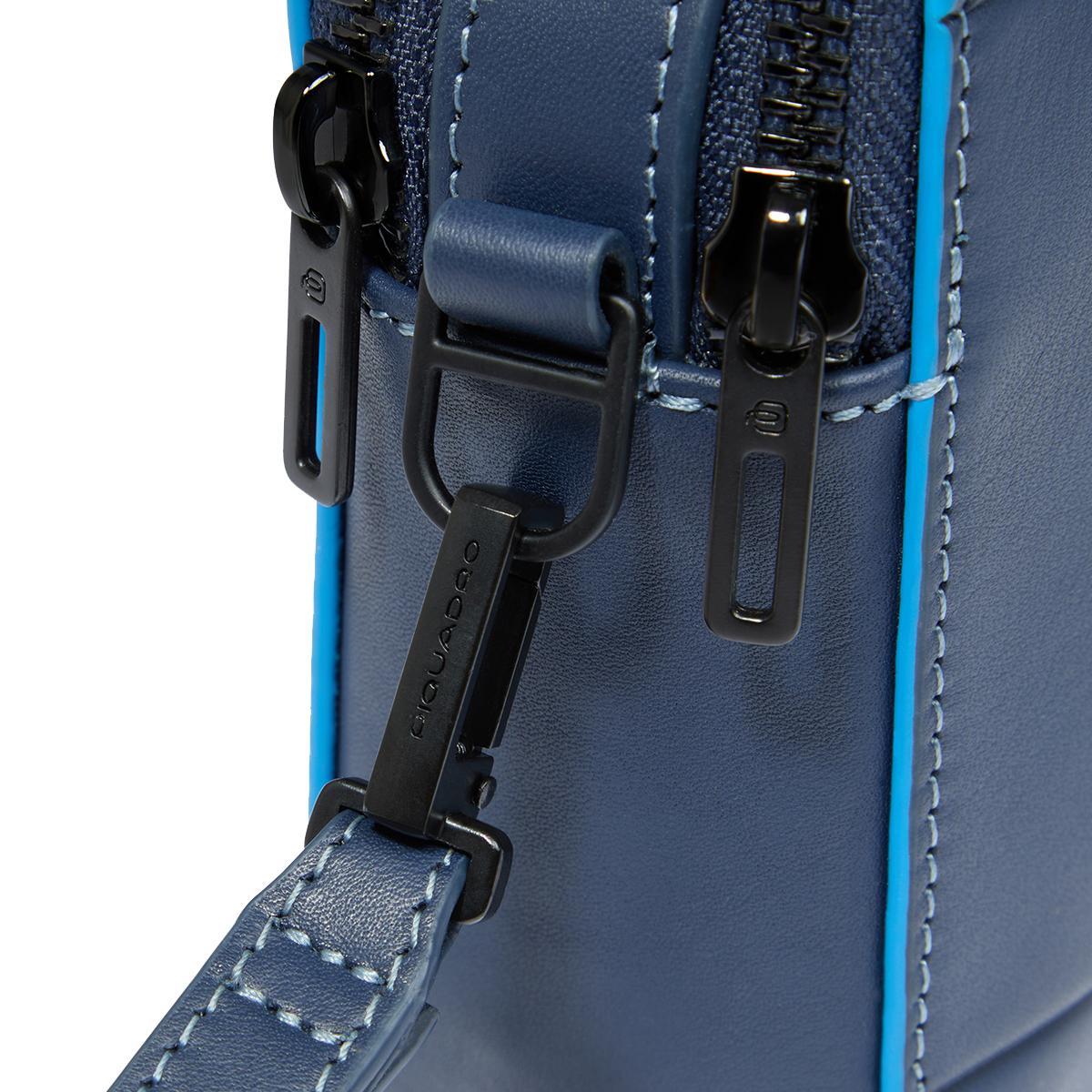 Piquadro Pochette Uomo Blue Square Blu - 4