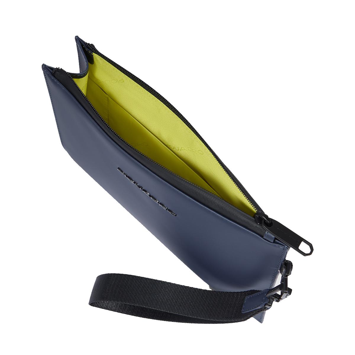 Piquadro Pochette Corner 2.0 Blu - 5