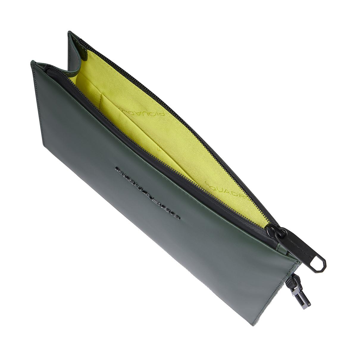 Piquadro Pochette Corner 2.0 Verde - 5