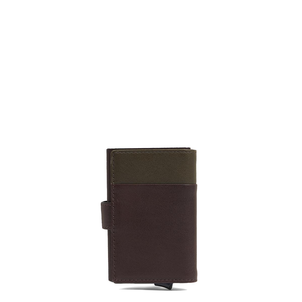 Piquadro Porta Carte Sliding System Harper Verde Testa di Moro - 2