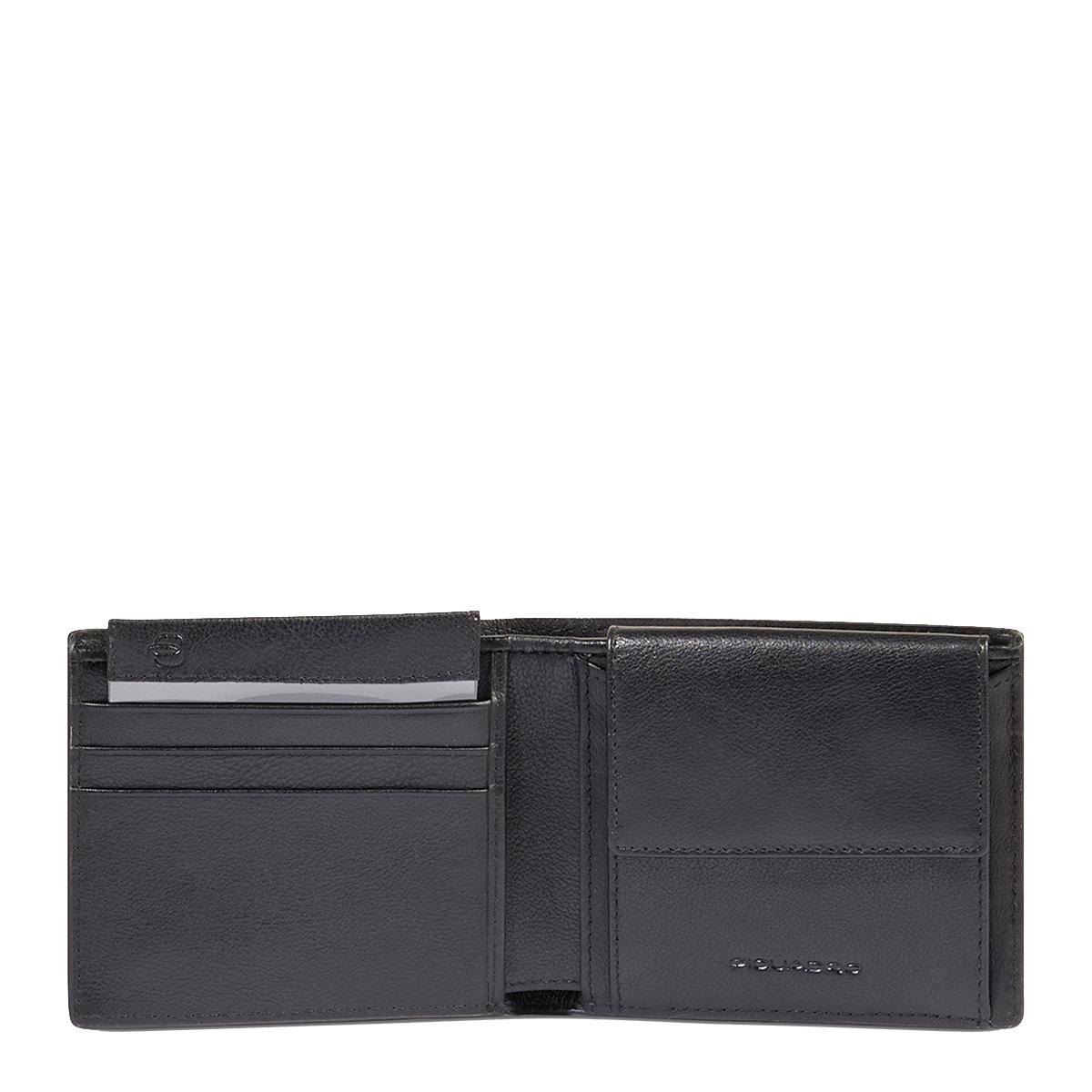 Piquadro Portafoglio Philip con porta ID Removibile Nero - 3