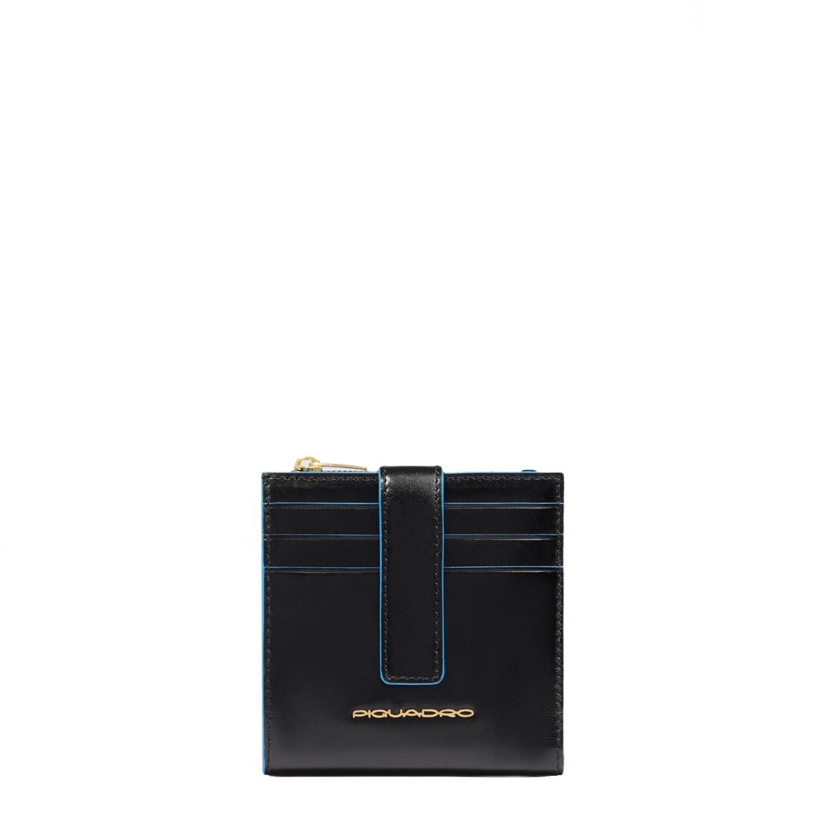Piquadro Portacarte donna Blue Square Nero - 1