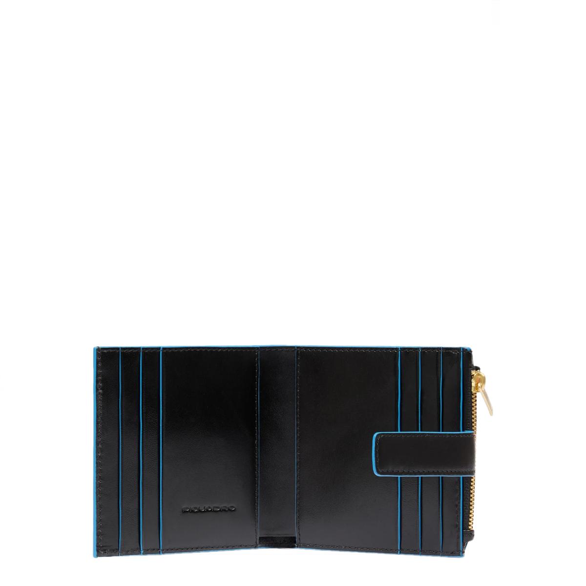 Piquadro Portacarte donna Blue Square Nero - 2