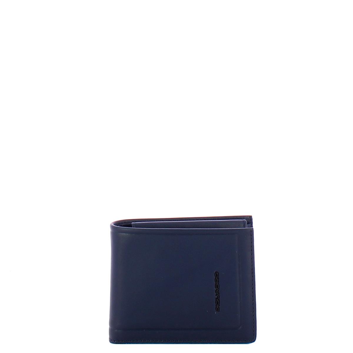 Piquadro Portafoglio Atlas compatto Blu - 1