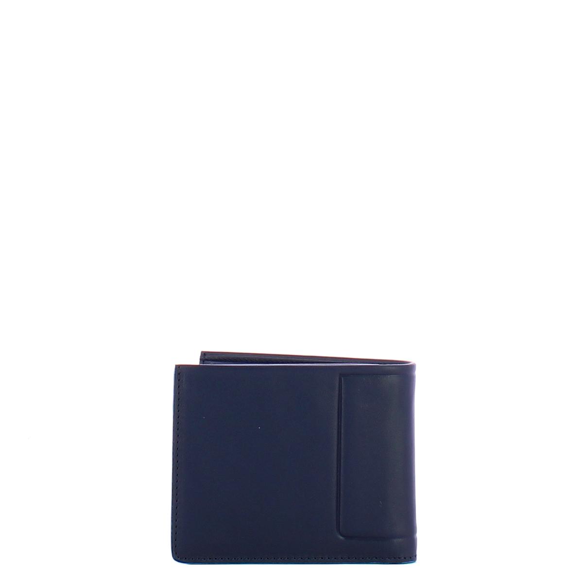 Piquadro Portafoglio Atlas compatto Blu - 2