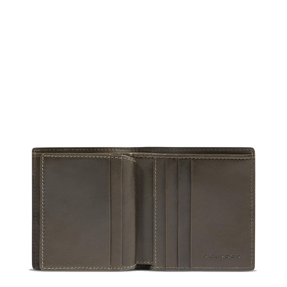 Piquadro Portafoglio Verticale Philip Verde - 4