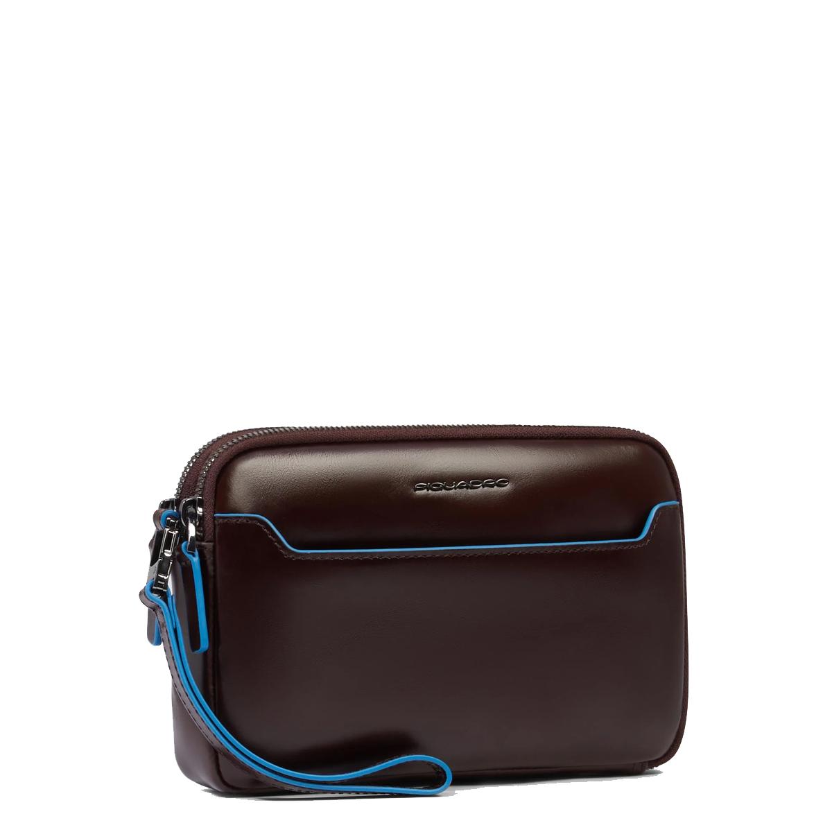 Piquadro Pochette da polso Blue Square Mogano - 2