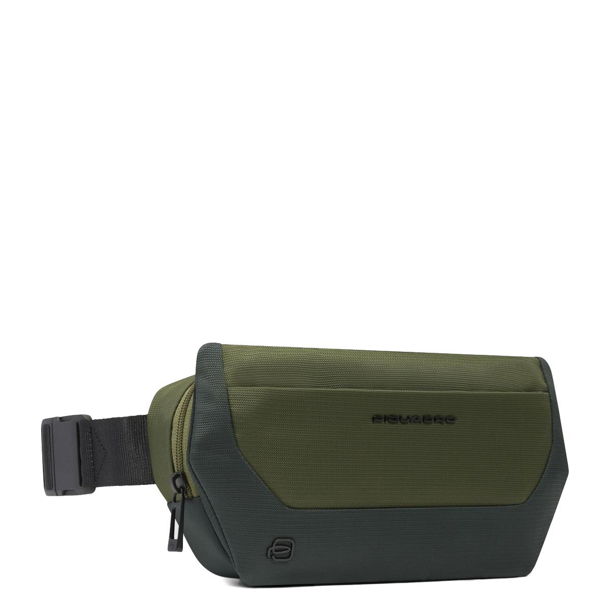 Piquadro Marsupio in tessuto riciclato S140 Verde - 2