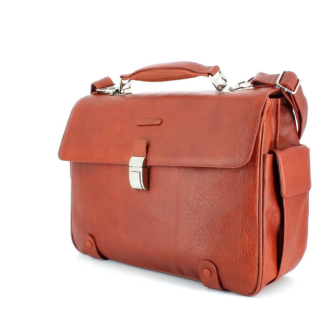 Double compartment Briefcase