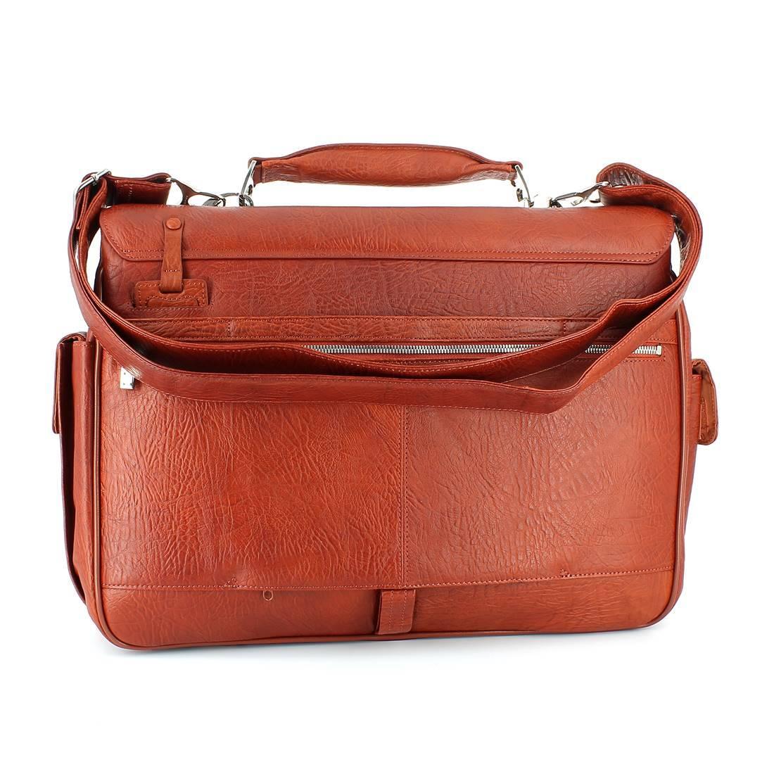 Double compartment Briefcase