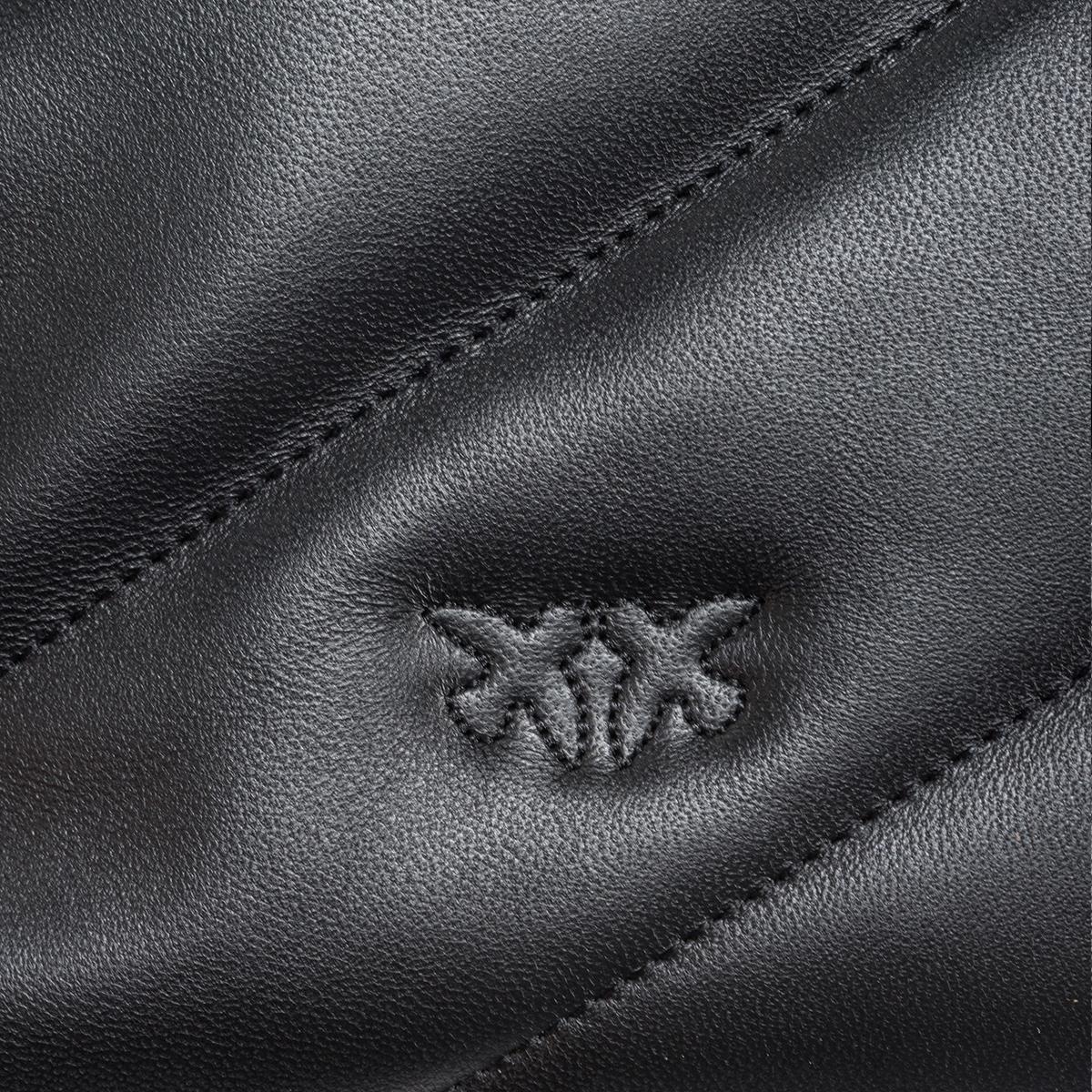 Pinko Borsa a tracolla Love Puff Nero Antique Gold - 5