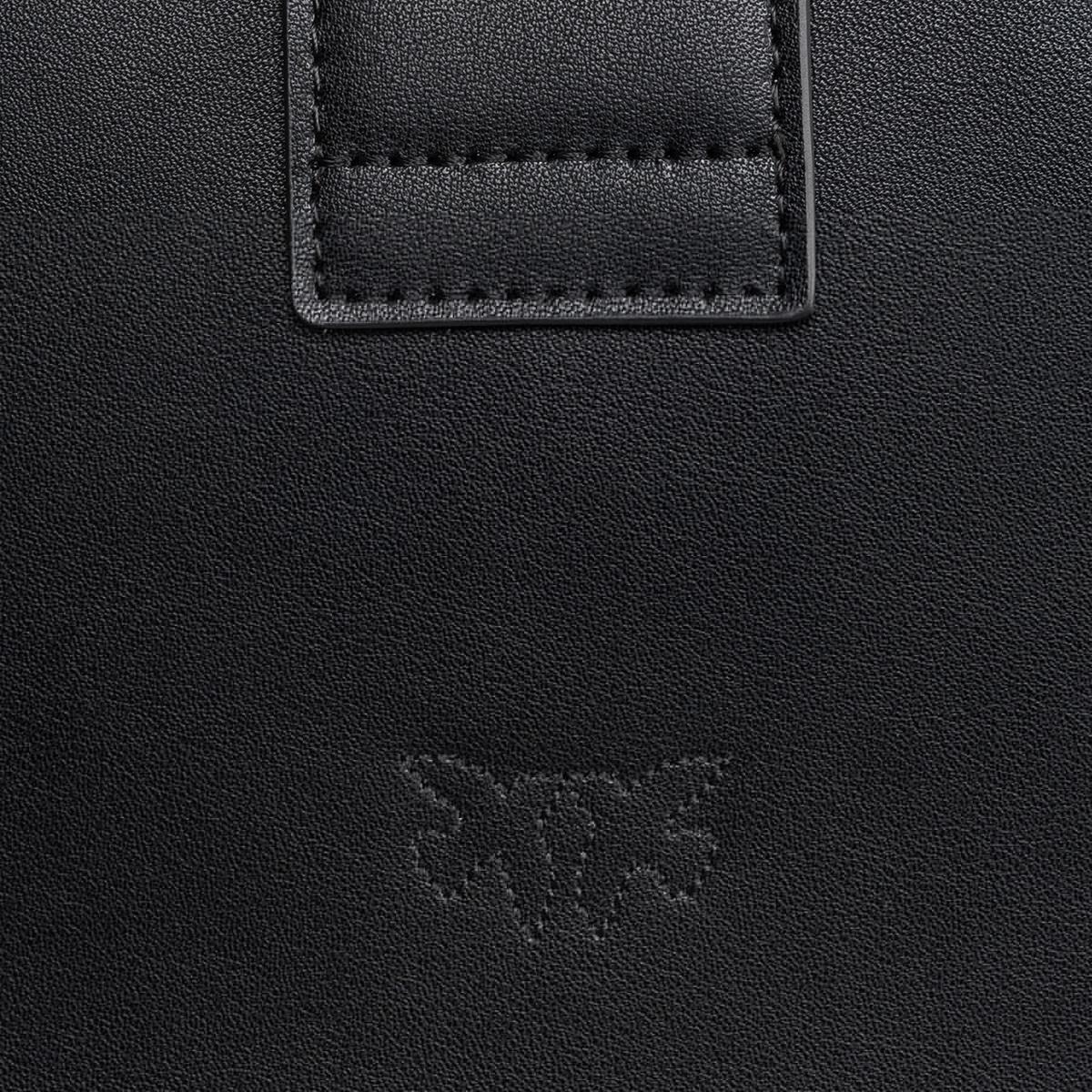 Pinko Borsa a tracolla Love One Classic Nero Old Silver - 5