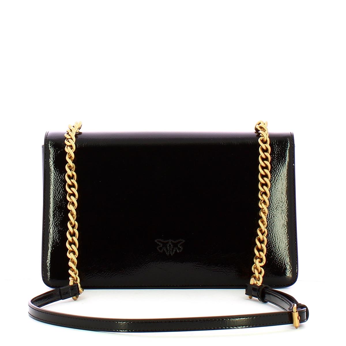 Pinko Borsa a Tracolla Love One Classic Light Nero Antique Gold - 3